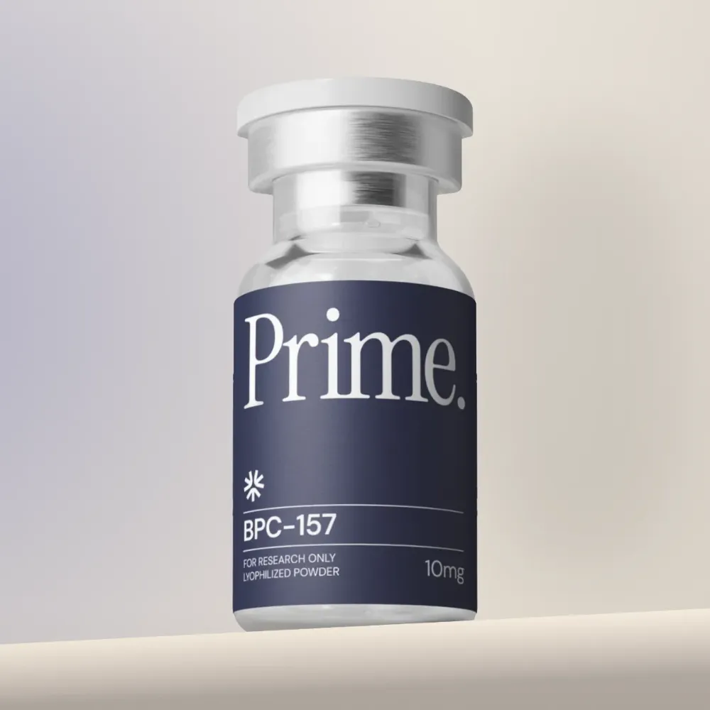 BPC-157 10mg 1 BPC-157 10mg vial from Prime Peptides