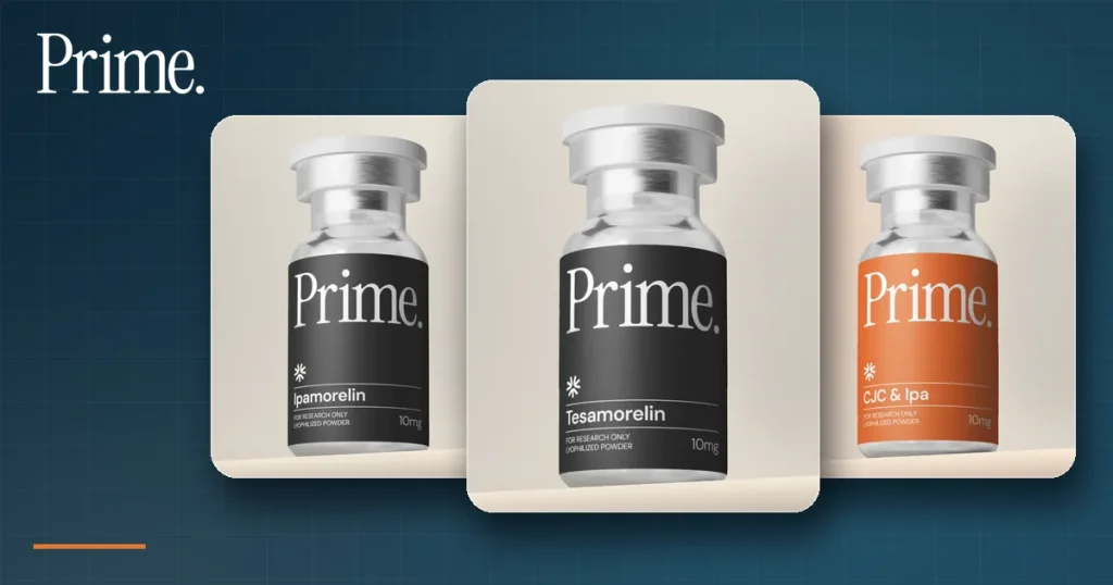 Prime Peptides CJC-1295 43 Prime Peptides tesamorelin ipamorelin